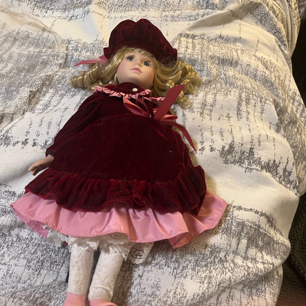 Seymour mann porcelain doll
